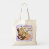 ハピネスおばあちゃんのトートバッグ トートバッグ (裏面)