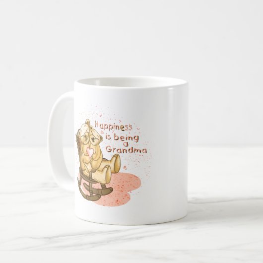ハピネスおばあちゃん コーヒーマグカップ (正面左)