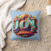 ハピネスが中心にステージ クッション (ブランケット)