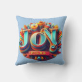 ハピネスが中心にステージ クッション (裏面)