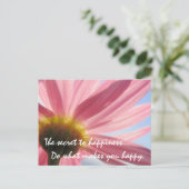 ハピネスのはがきに関する秘密 ポストカード (スタンド正面)