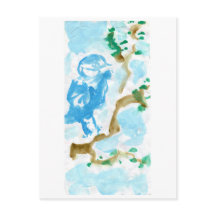 ハピネスのはがきのブルーバード