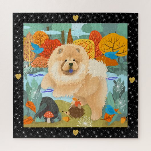 ハピネスのブルーバードチュウジグソーパズル ジグソーパズル (縦)