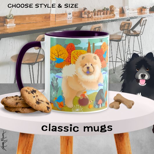 ハピネスのブルーバードチョウ マグカップ