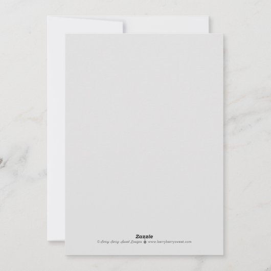 ハピネスの額新年の休日のフォトカード シーズンカード (裏面)