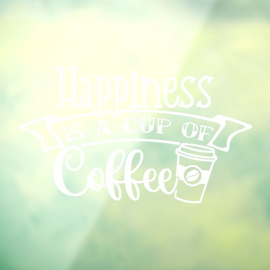 ハピネスはコーヒーショップデコー ウィンドウサイン (シート3)