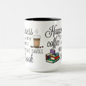 ハピネスはブレンダKダビズの本 マグカップ (中央)