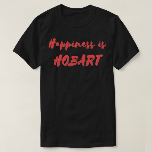 ハピネスはホバート Tシャツ (デザイン正面)