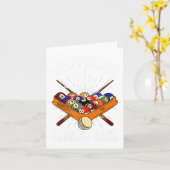 ハピネスは完璧なラックビリヤードのゲーム愛好家Bi カード (黄色い花)