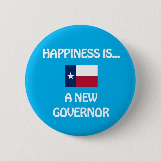ハピネスは新しい知事のボタン 缶バッジ (正面)