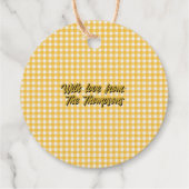 ハピネスは自家製クリスマスホリデー フェイバータグ (裏面)