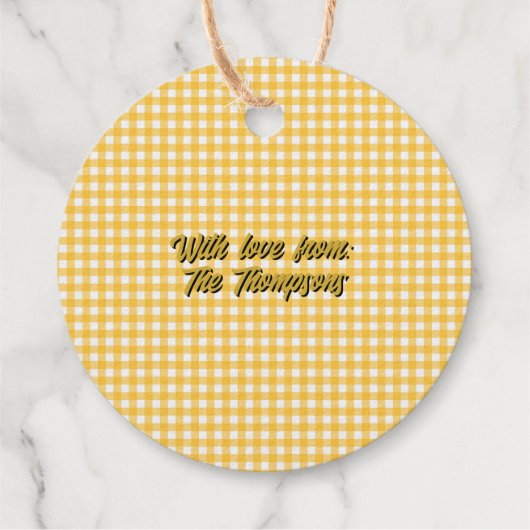 ハピネスは自家製クリスマスホリデー フェイバータグ (裏面)