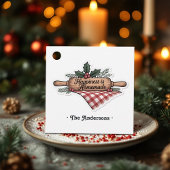 ハピネスは自家製クリスマスホリデー フェイバータグ