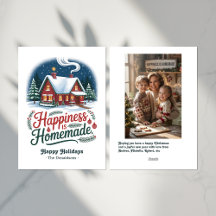 ハピネスは自家製コージーキャビンクリスマスホリデー