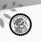 ハピネスは自家製ヴィンテージ パーソナライズされた ラバースタンプ