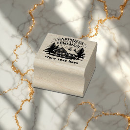 ハピネスは自家製素朴クリスマス ラバースタンプ