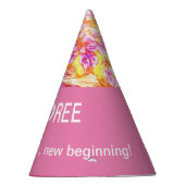 ハピネスへの戸口おめでとうございますお祝い パーティーハット (右)