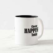 ハピネスを選択 ツートーンマグカップ (正面右)