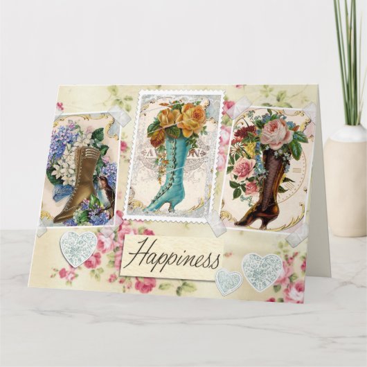 ハピネスカスタムビッググリーティングカード サンキューカード (正面)