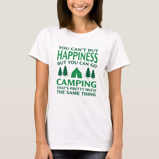 ハピネスキャンプ Tシャツ (正面)
