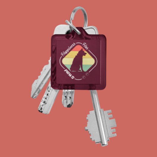 ハピネスハズポーズデザイン キーホルダー