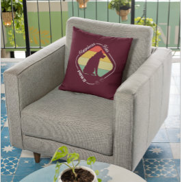 ハピネスハズポーズデザイン クッション