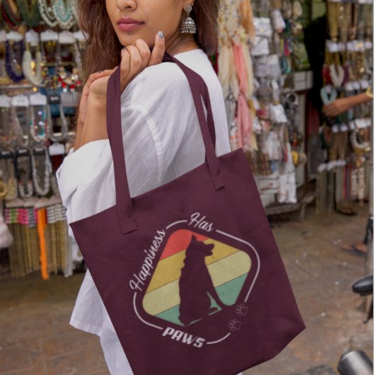 ハピネスハズポーズデザイン トートバッグ