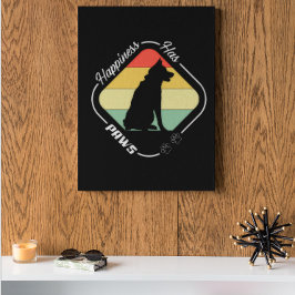 ハピネスハズポーズデザイン ポスター