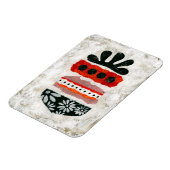 ハピネス事項冷蔵庫マグネット抽象芸術アート マグネット (左側)