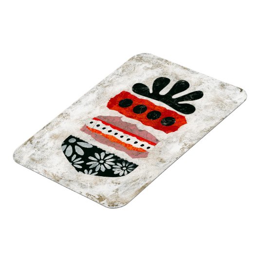 ハピネス事項冷蔵庫マグネット抽象芸術アート マグネット (左側)