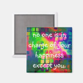 ハピネス勇気付けられる磁石 マグネット (正面/裏面)