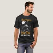 ハピネス大魚監視魚ボートアングラー海Fi Tシャツ (正面フル)