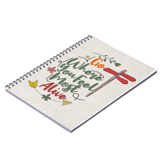 ハピネス引用文が最も生感じきている場所 ノートブック (左側)