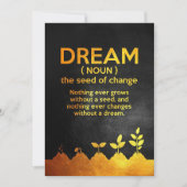 ハピネス引用文ドリーム定義 セーブザデート (正面)