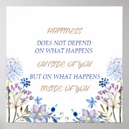 ハピネス感じグッド・バースのポスター ポスター