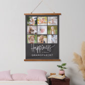 ハピネス編集可能カラーフォトウォールタペストリー 吊り下げ型タペストリー (寝室)