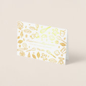 ハピネス自家製ファミリーベーキングレシピ写真 箔カード (正面)