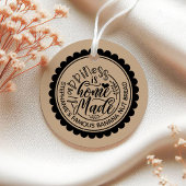 ハピネス自家製ヴィンテージクラフト紙 フェイバータグ