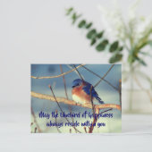 ハピネス自然葉書 ポストカード (スタンド正面)