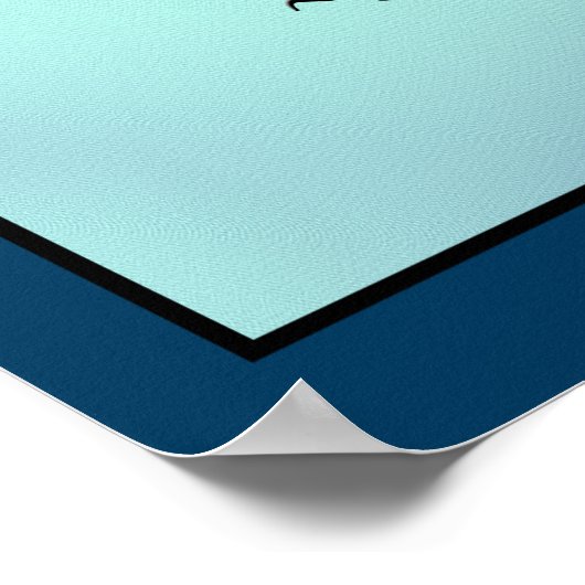 ハピネス調和ガンディ引用文ポスター ポスター (角)