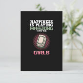 ハピネス遊は麻雀ゲーム 出欠カード (スタンド正面)