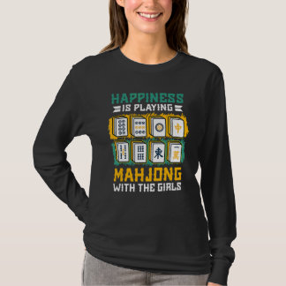 ハピネス遊は麻雀中国のだ Tシャツ