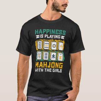 ハピネス遊は麻雀中国のだ Tシャツ