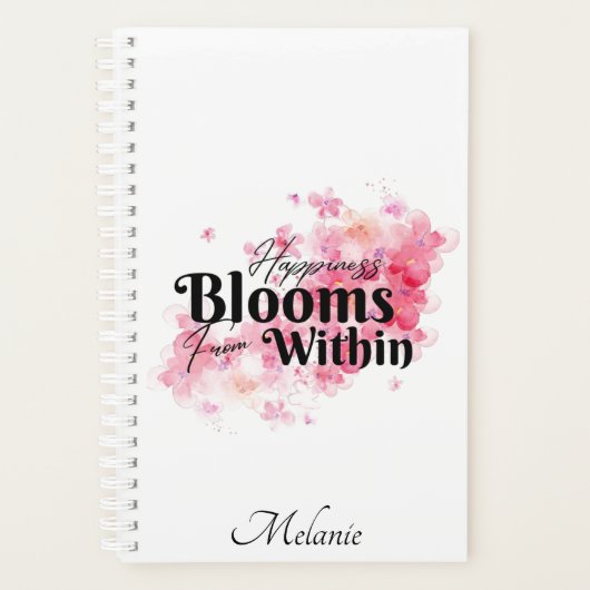 ハピネス開花インプランナー プランナー手帳 (正面)