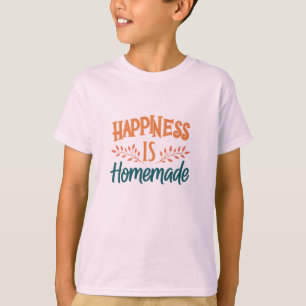 ハピネス・イズ・ホームメイド キッズTシャツ Tシャツ