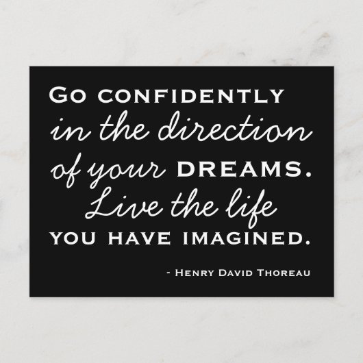 ハピネス・インスピレーションやる気を起こさせる – はがき (正面)