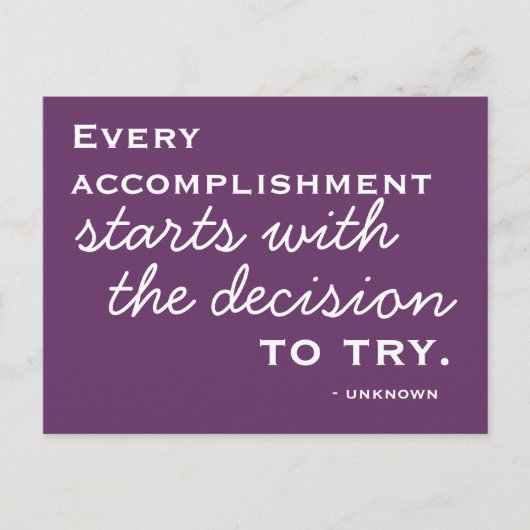 ハピネス・インスピレーションやる気を起こさせる – はがき (正面)