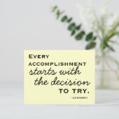 ハピネス・インスピレーションやる気を起こさせる – はがき (スタンド正面)