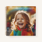 ハピネス・ガール・ハードカバー ノートブック (正面)