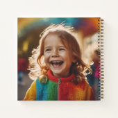 ハピネス・ガール・ハードカバー ノートブック (裏面)